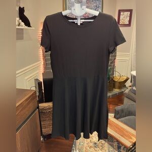 Chic Black Mini Dress - Casual